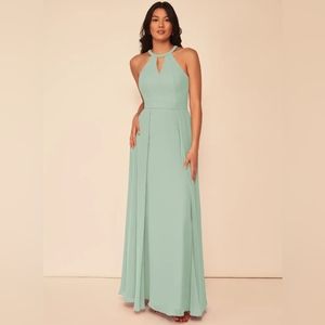 EUC Azazie Melody Formal  Floor-Length Gown. Size 14 C